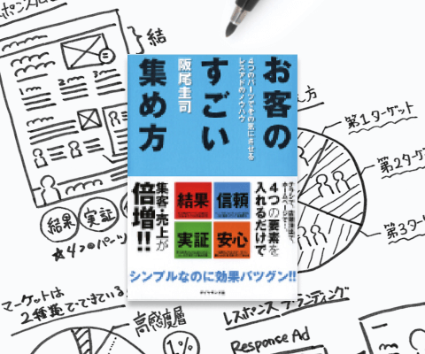 「お客様のすごい集め方」の本の画像